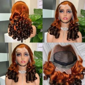 13x4 Loose Bouncy 20inch 300g SSD wig, 100% human hair