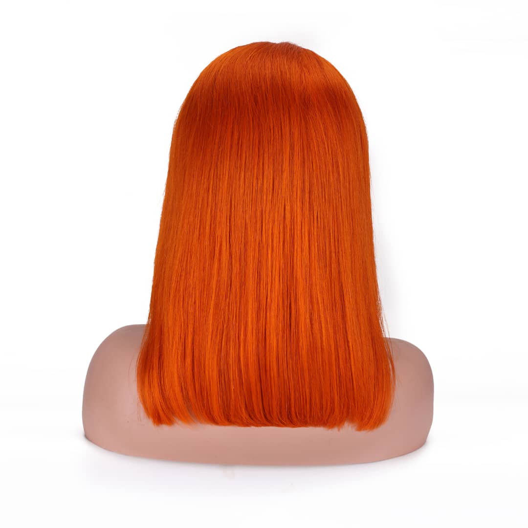 13x4 Front Lace Bobwigs Human Hair