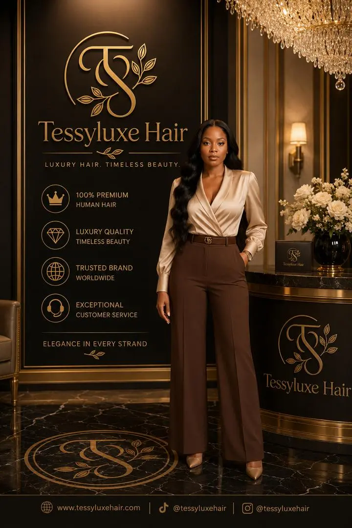 Luxurious hair quality detail
