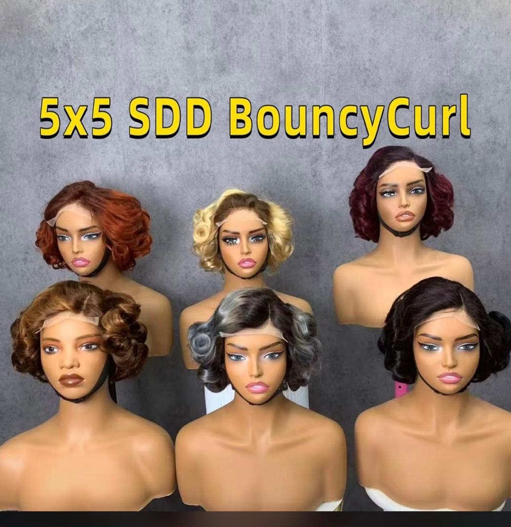Bouncy curly